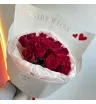 Красная Роза букет 25 шт 