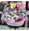 Сборная большая корзина с цветами 