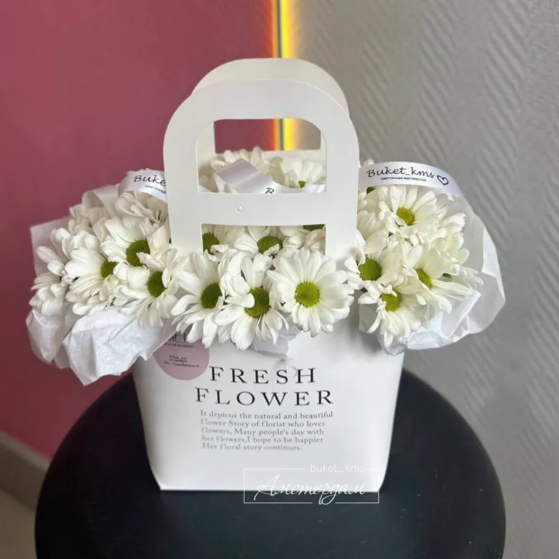 Сумочка с ромашкой