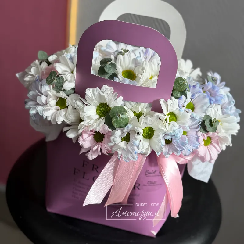 Сумочка с ромашкой