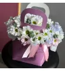 Сумочка с ромашкой