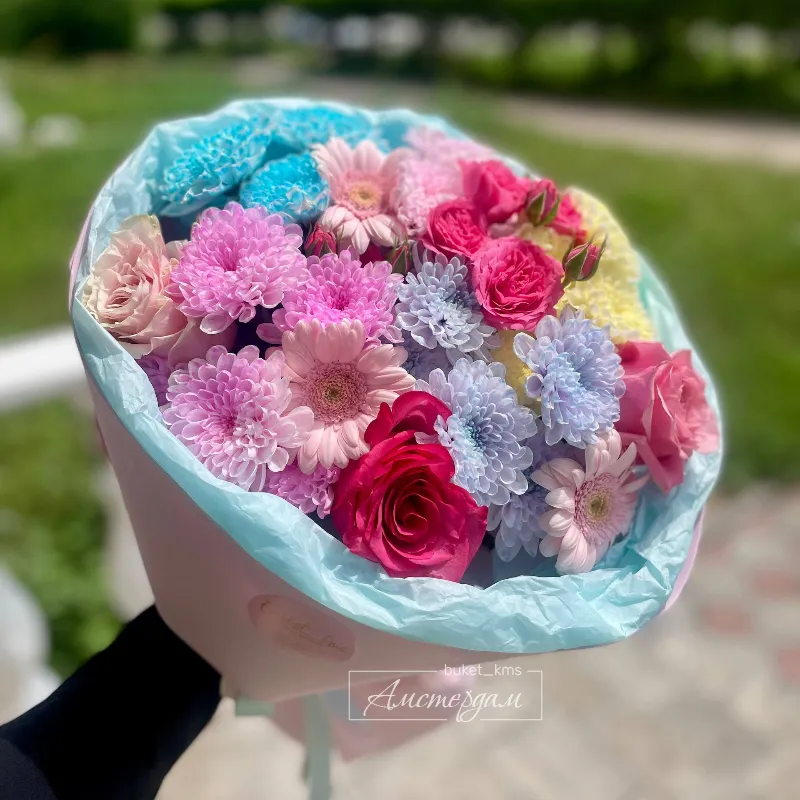 Летний сборный букетик